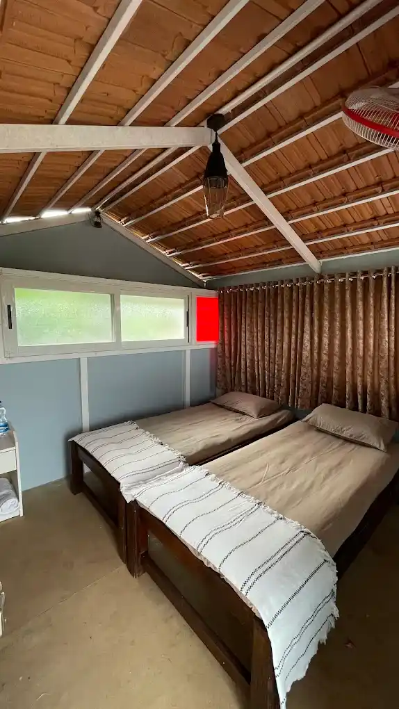 Comfortable AC Standard cottage room with modern amenities at B Hive Resort Londa